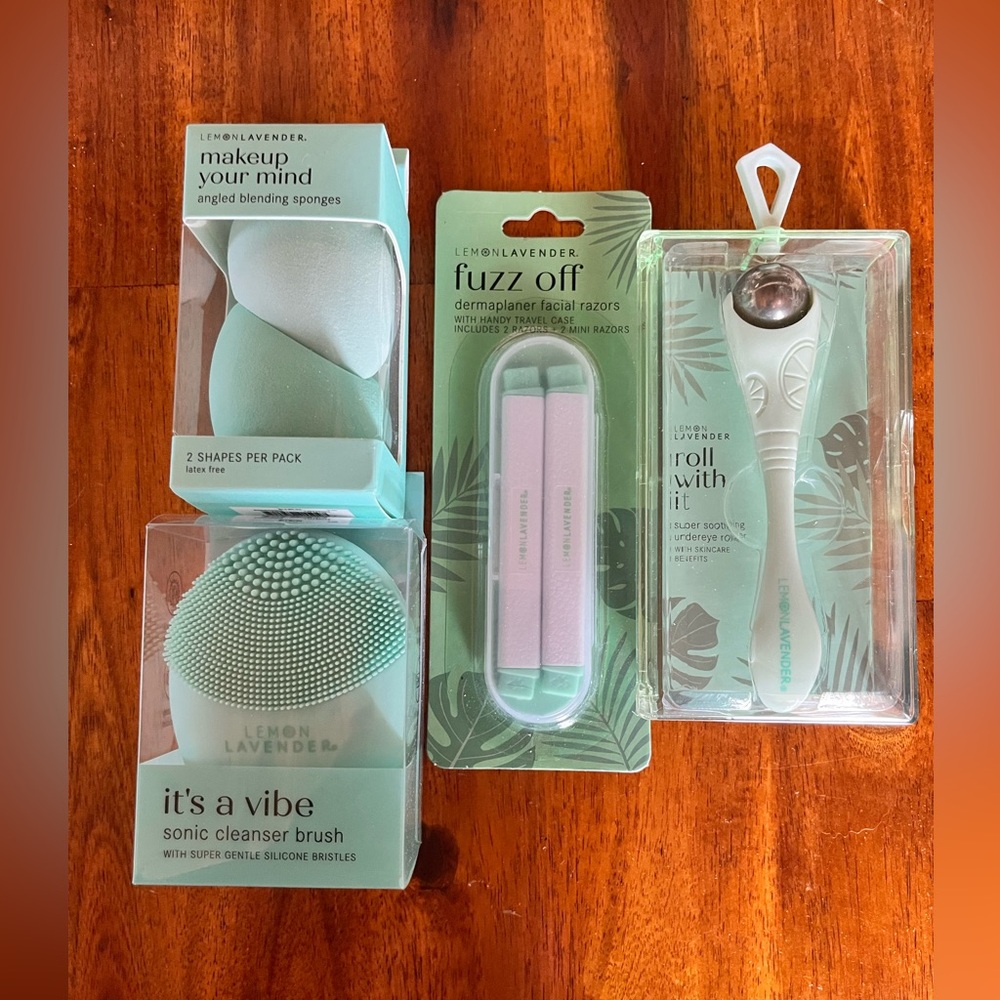 Bath & Body Set - Mint and White